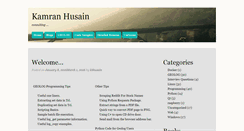 Desktop Screenshot of kbhusain.com