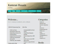 Tablet Screenshot of kbhusain.com